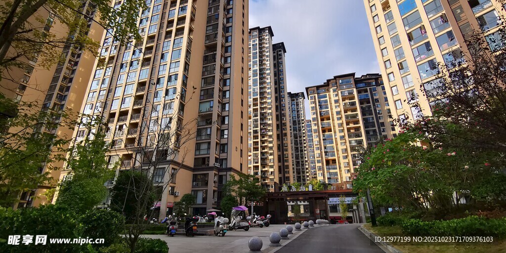 现代高层住宅小区景观
