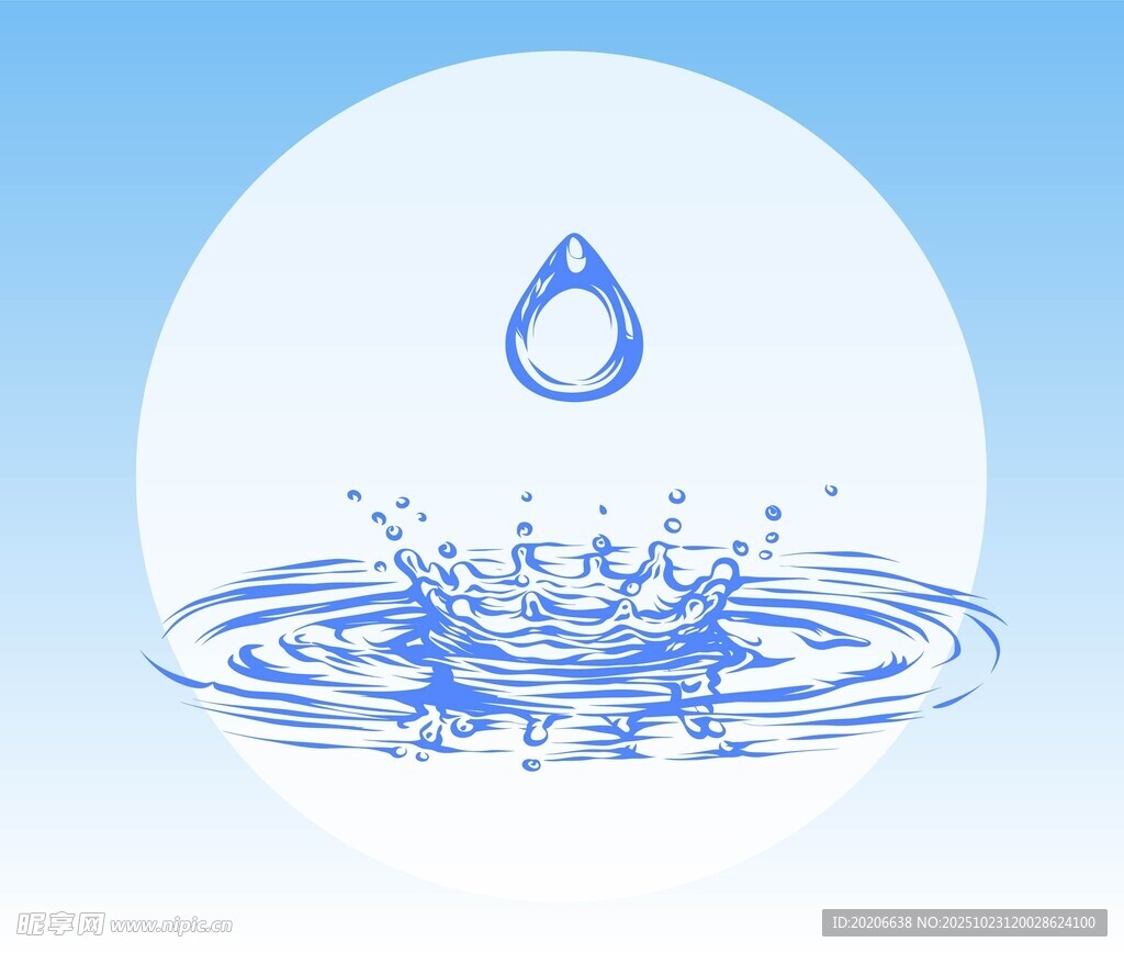 水滴水花
