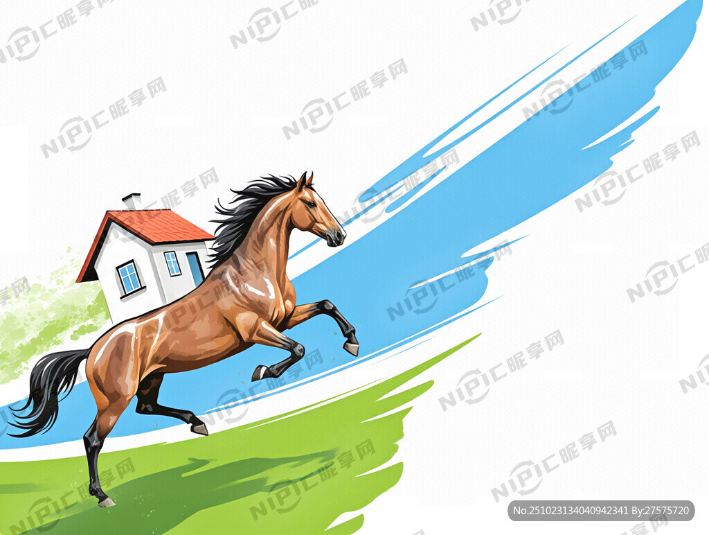 乘势而上某新居 一马当先定乾坤