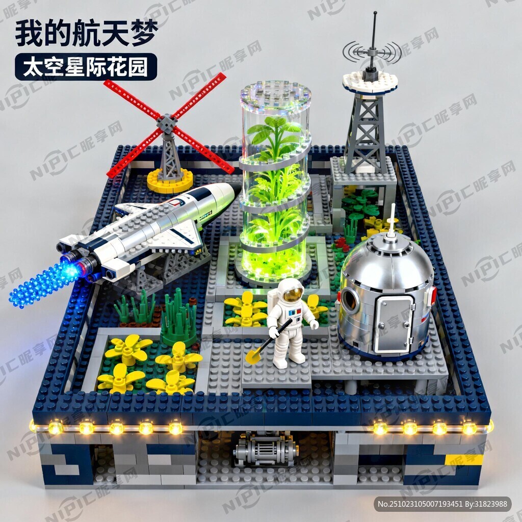 用乐高搭建 要有激光通讯 飞船