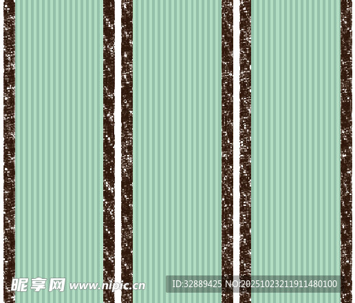 绿棕竖条纹简约背景图案