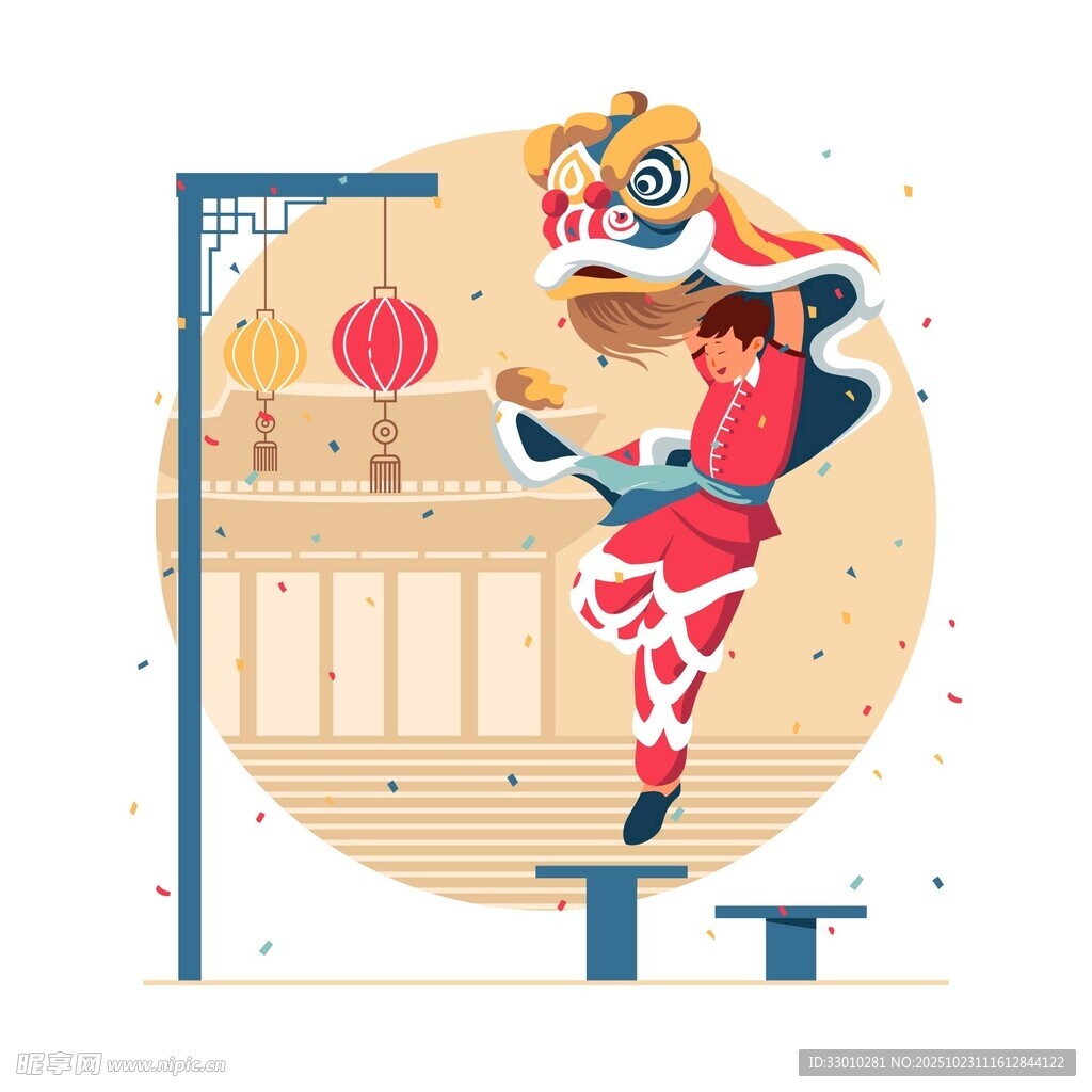 舞狮少年展风采