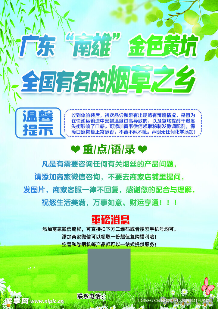 宣传单页
