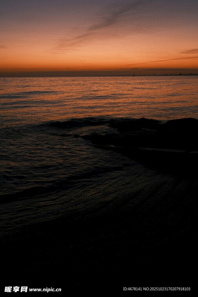 海边日落美景