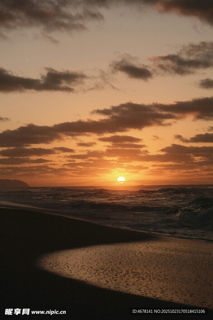 海边日落美景