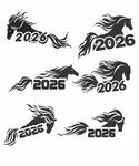 2026马主题创意图标设计