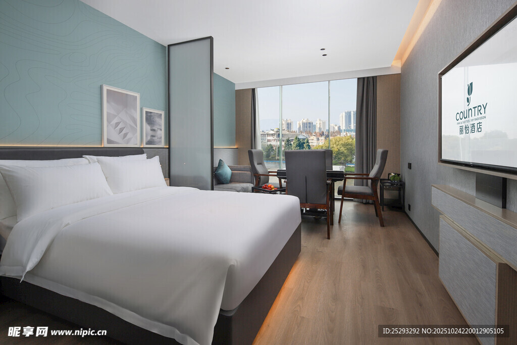 现代简约风格舒适酒店客房