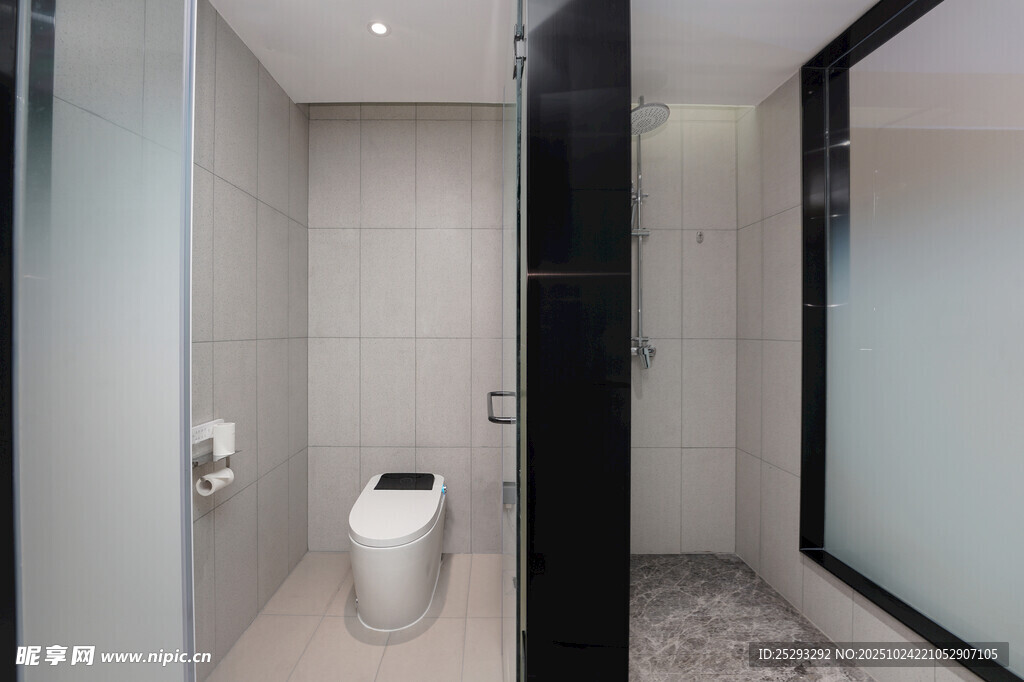 现代简约风卫生间一角