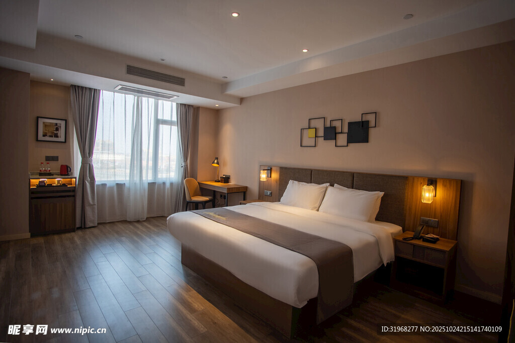 现代简约风格温馨卧室