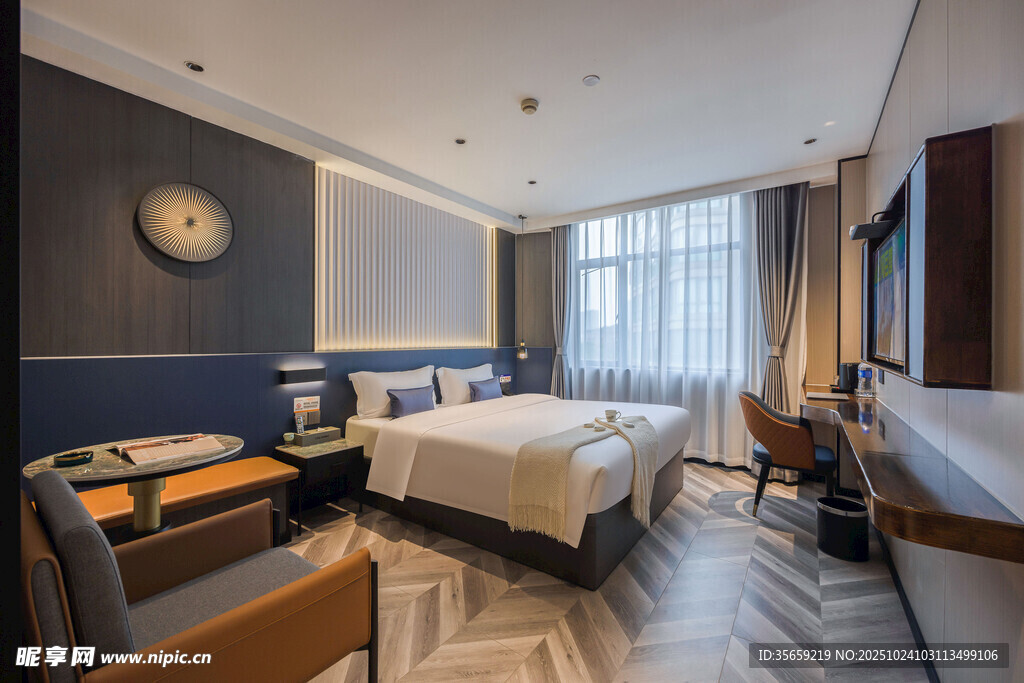 现代简约风格酒店客房