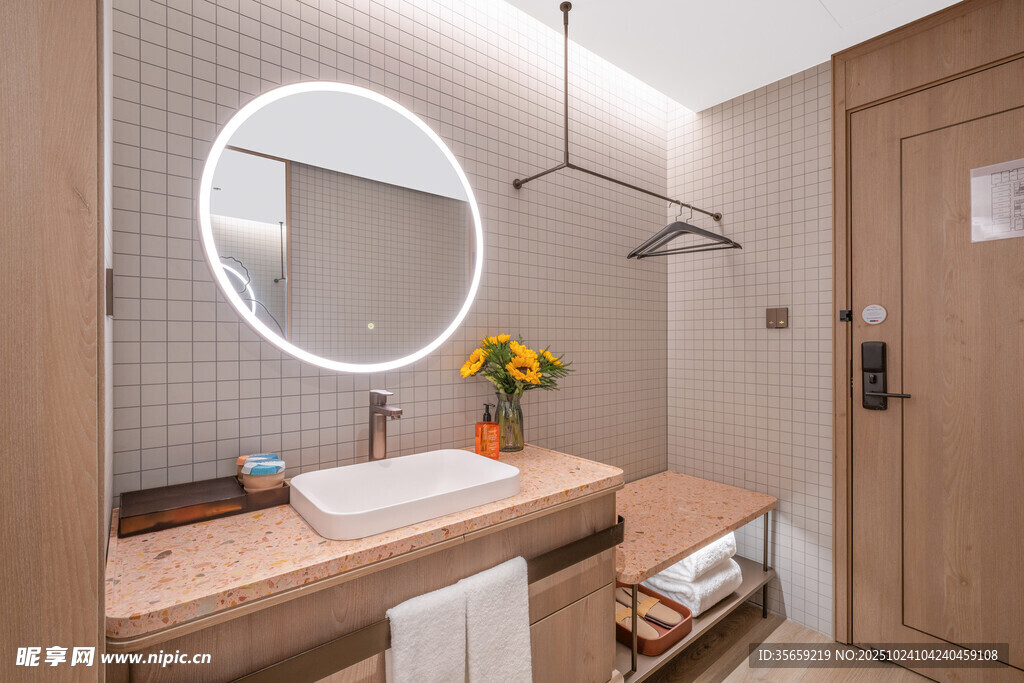 现代简约风浴室洗手台