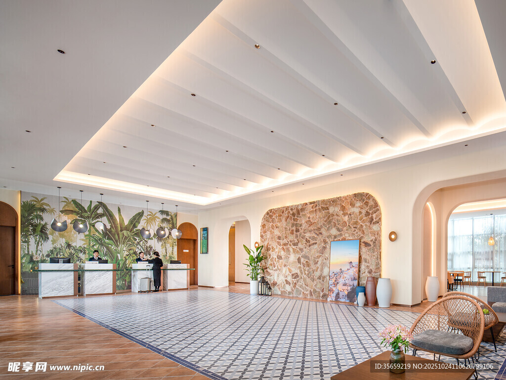 现代奢华风室内休闲空间