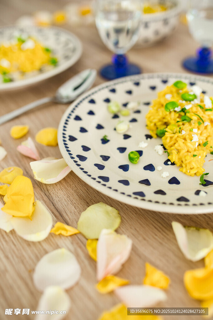 美味炒蛋摆盘精致