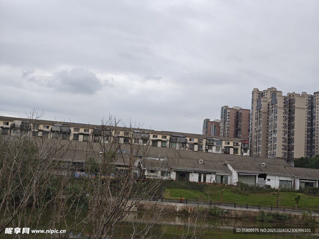 城郊住宅区景观