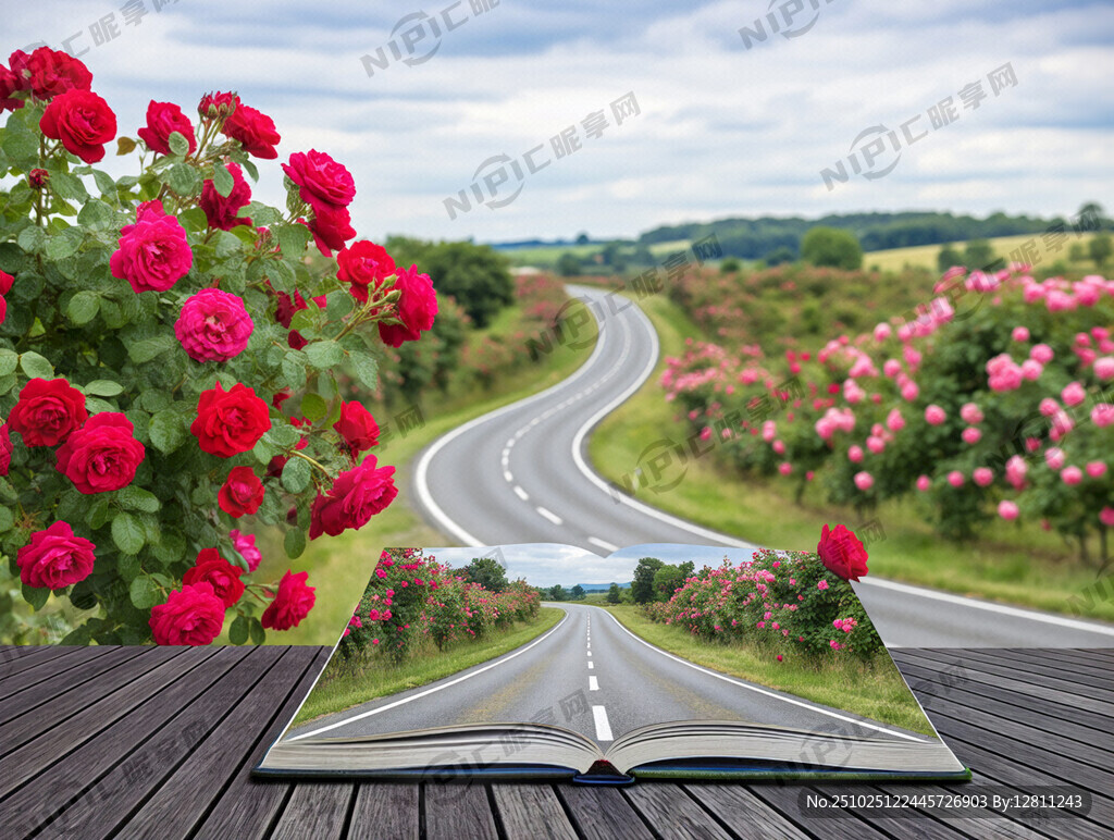 一条蜿蜒向远的公路