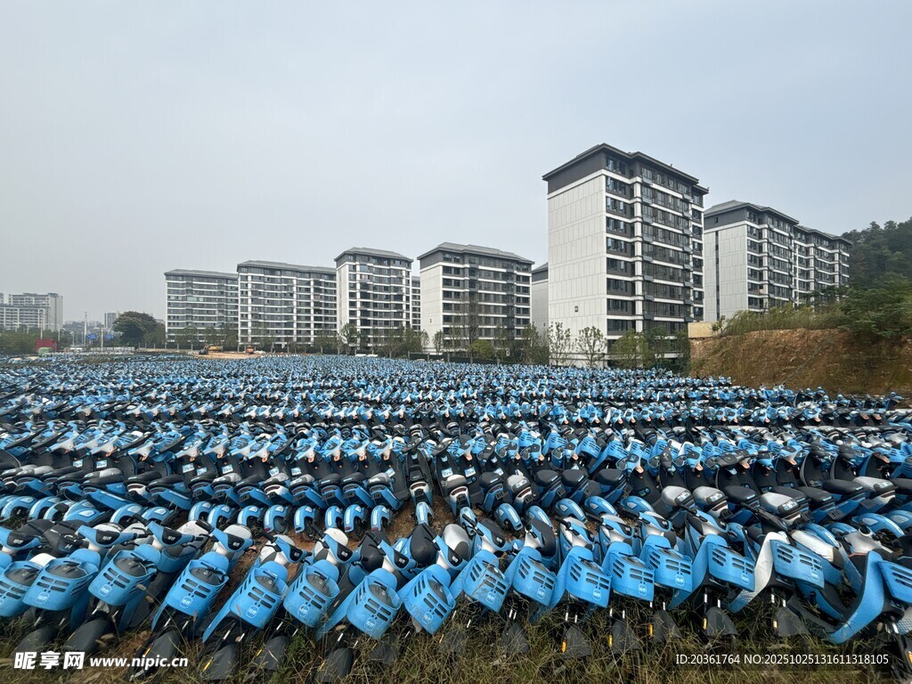 共享单车坟场
