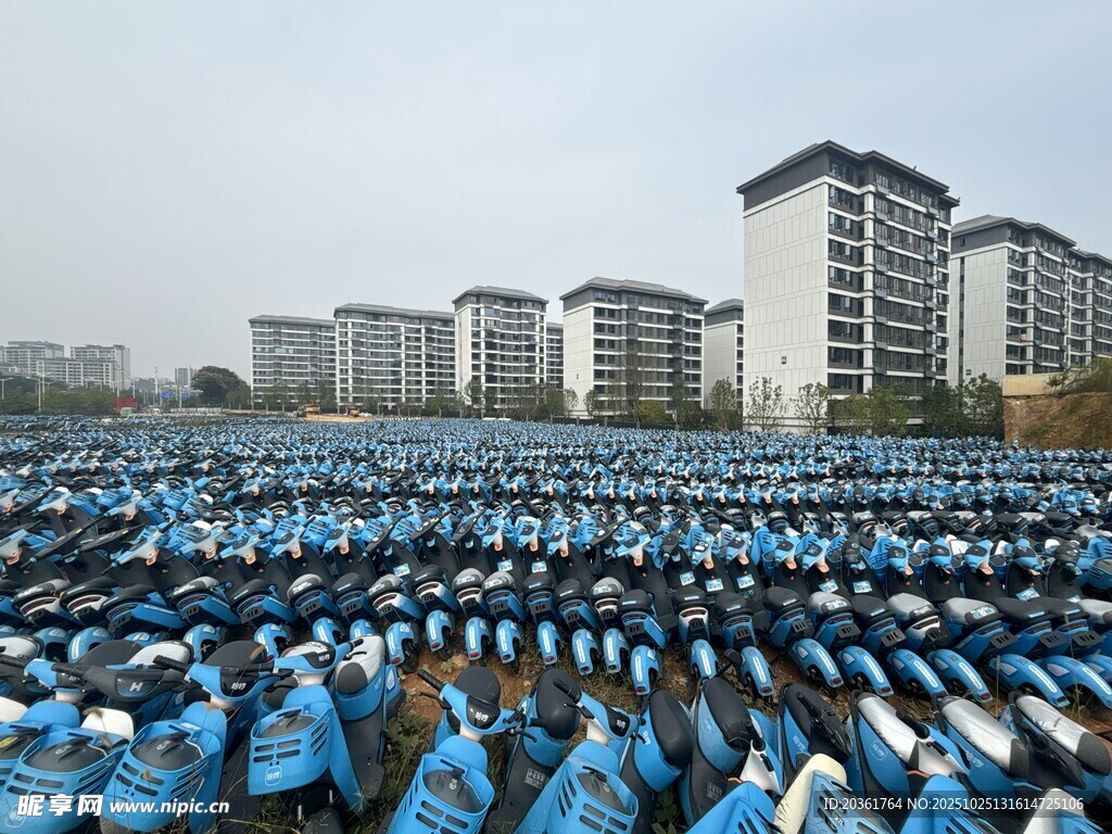 共享单车坟场