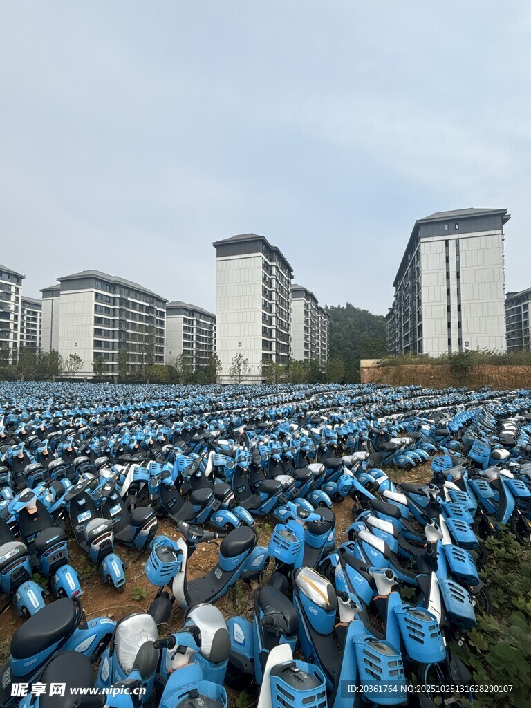 共享单车坟场