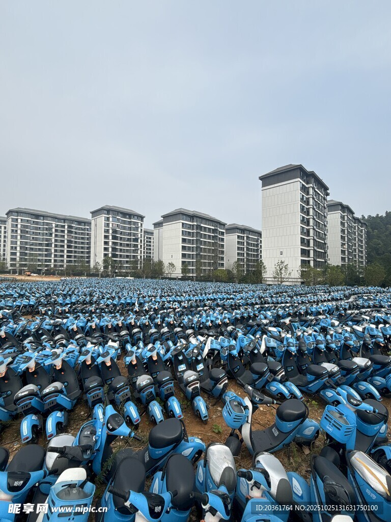 共享单车坟场