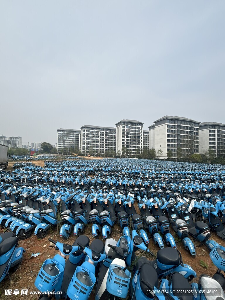 共享单车坟场