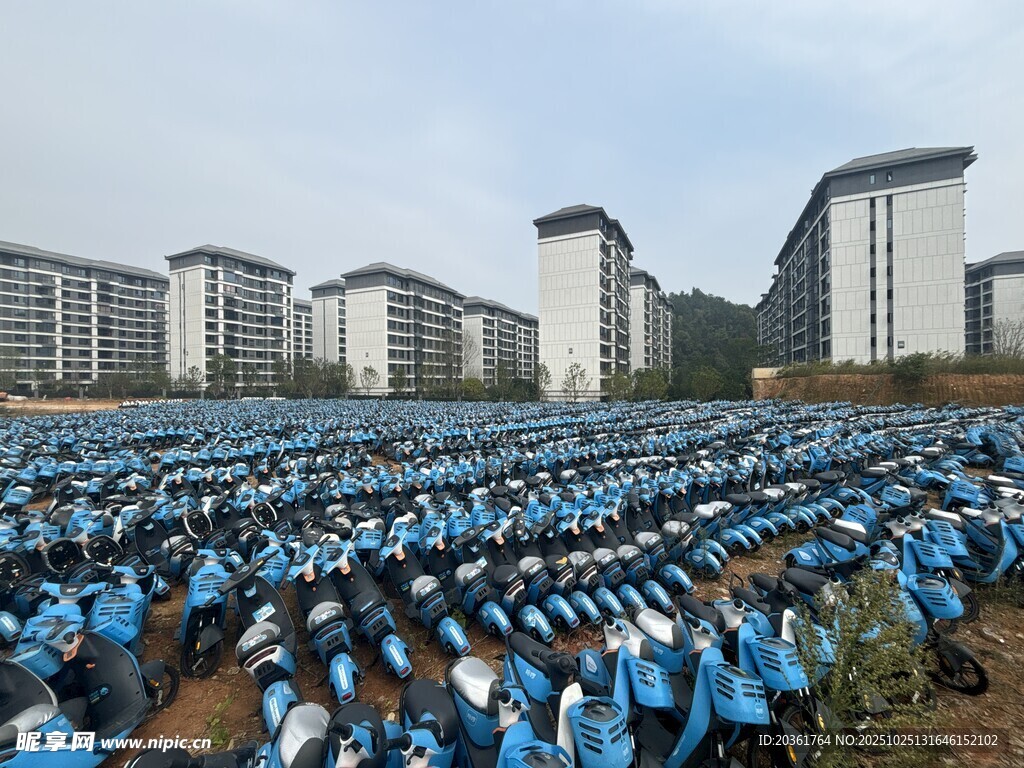 共享单车坟场