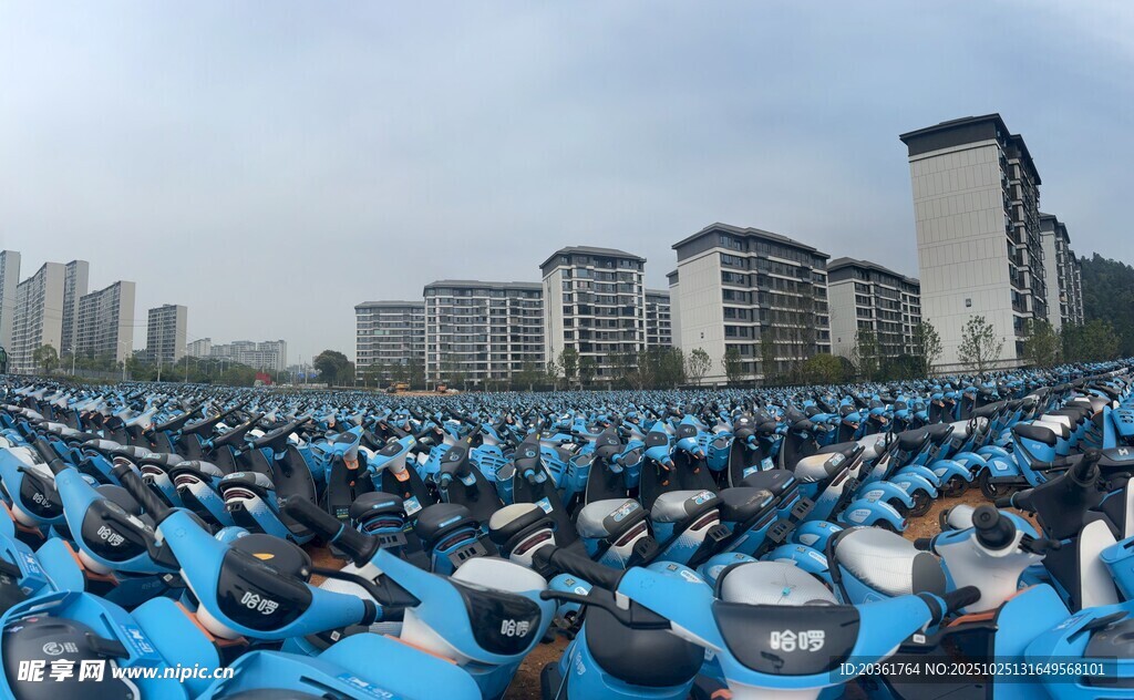 共享单车坟场