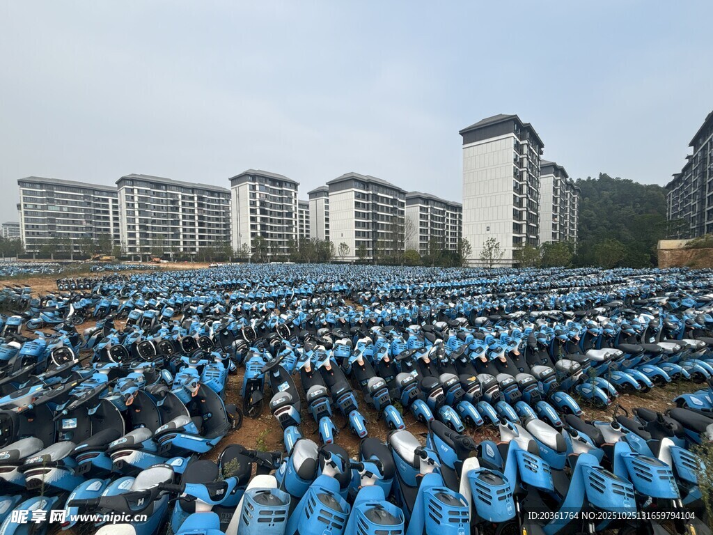 共享单车坟场