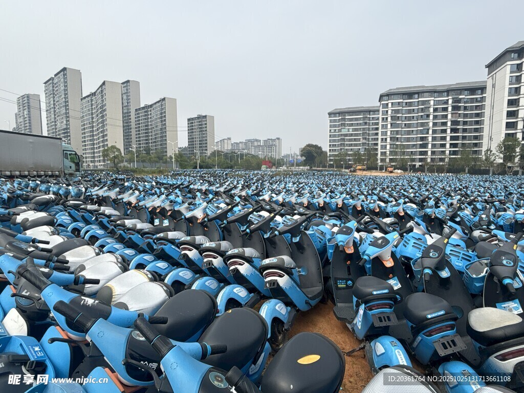 共享单车坟场