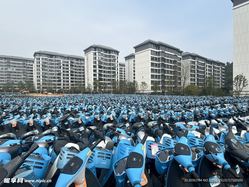 共享单车坟场