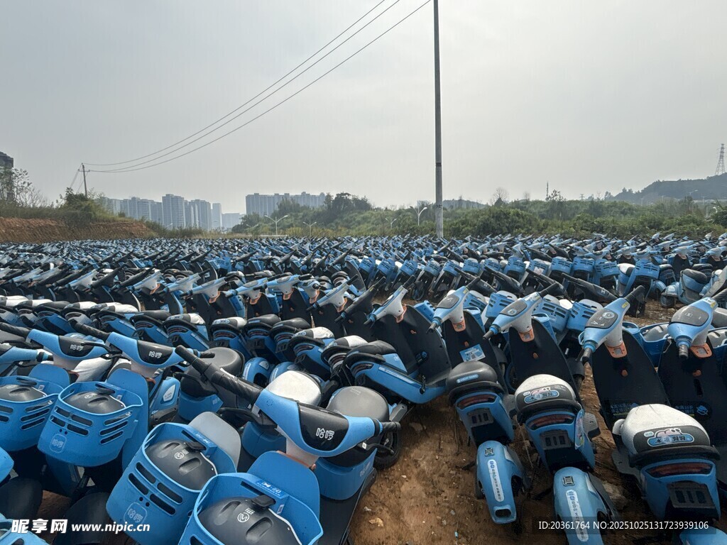 共享单车坟场