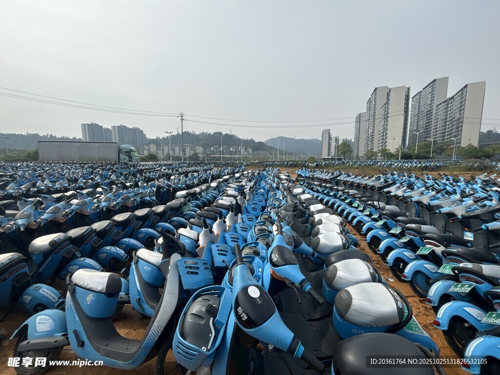 共享单车坟场