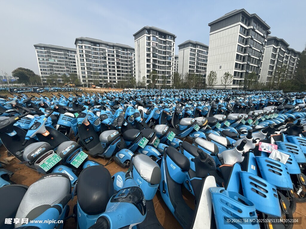 共享单车坟场