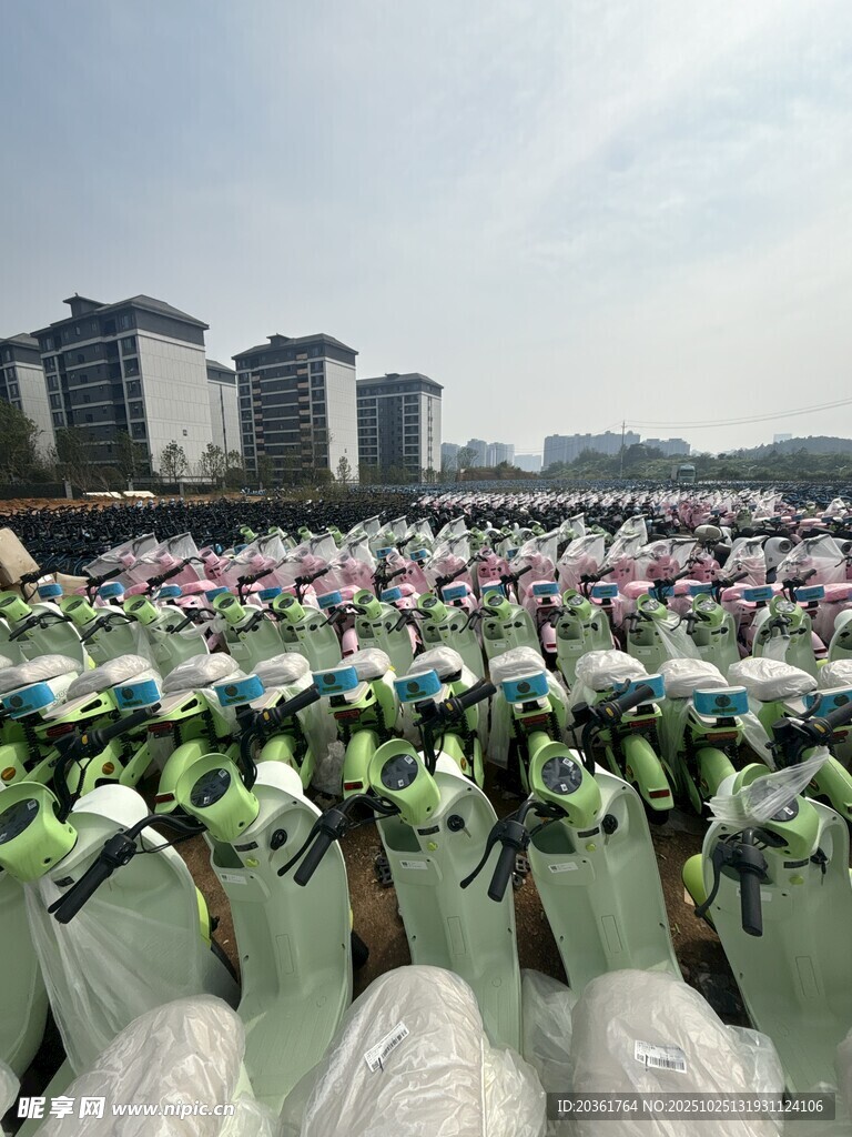 共享单车坟场