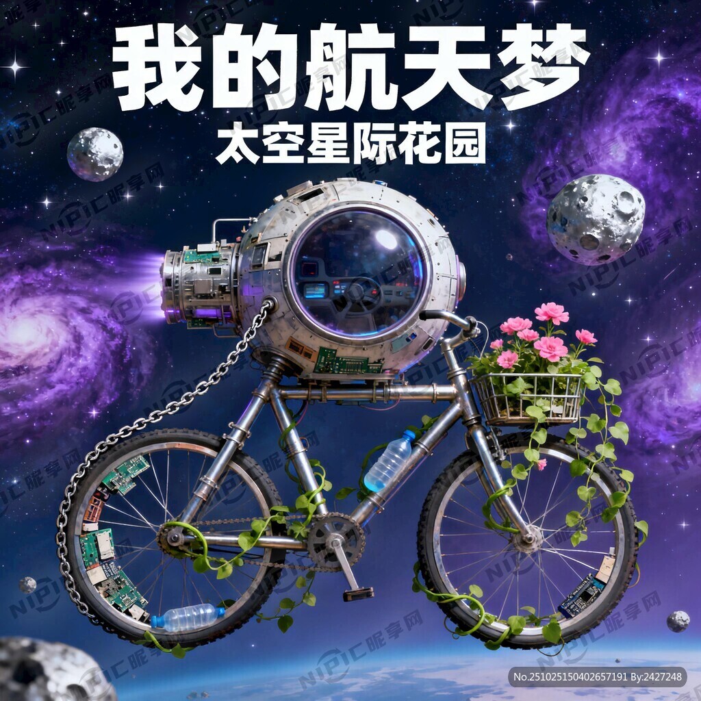 参加以“我的航天梦”为主题的比