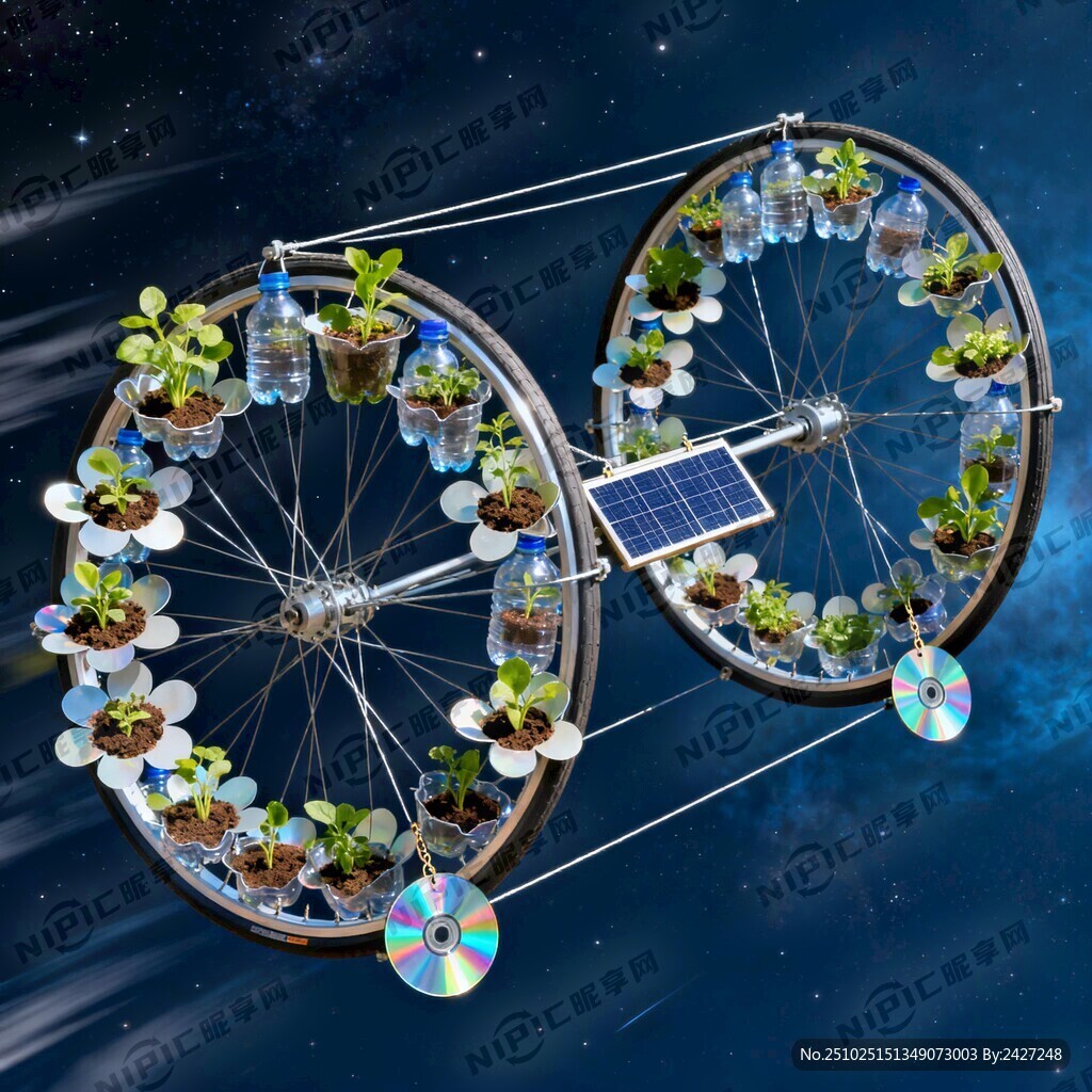 “太空星际花园”方案：取两个自