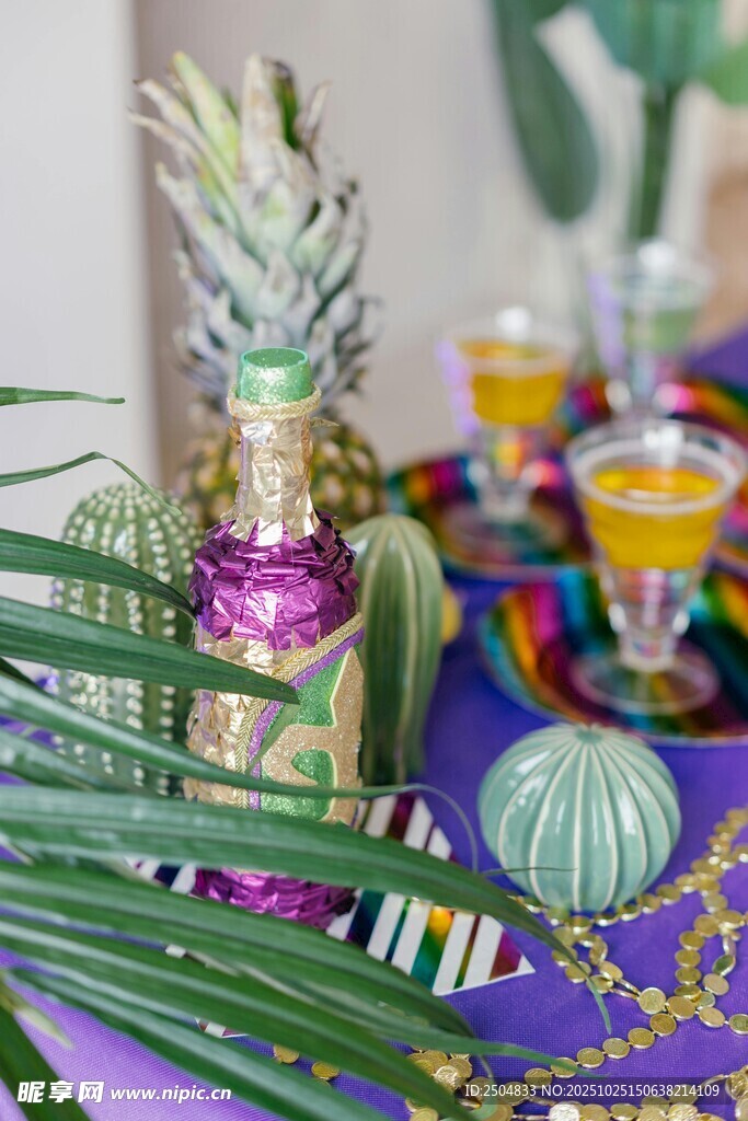 热带风 派对装饰摆件