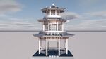中式多层塔楼3D模型