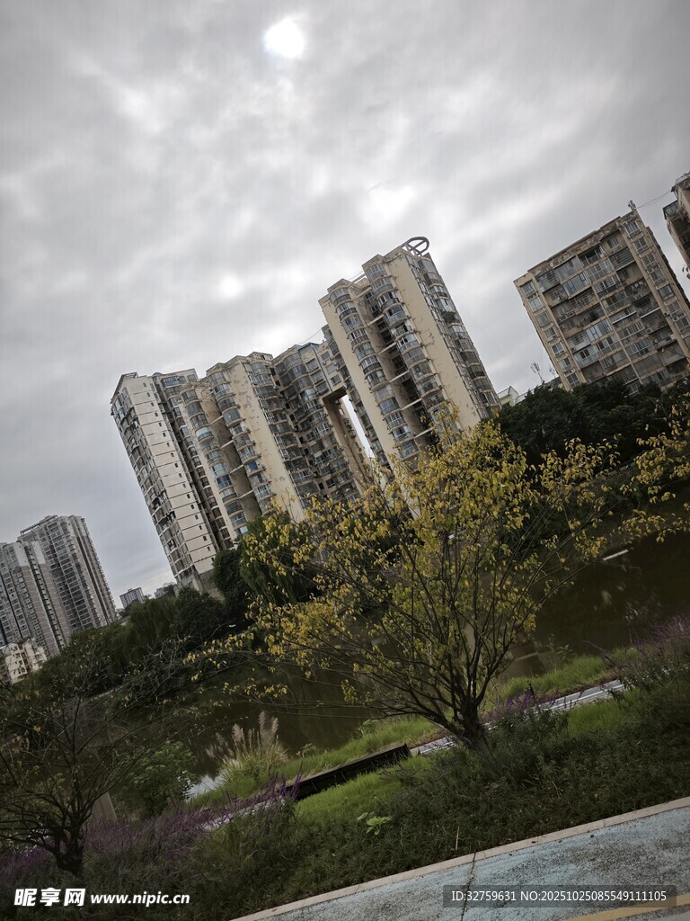 城市住宅区景观