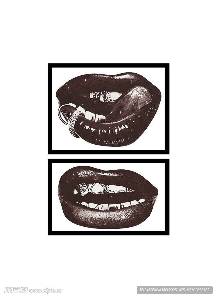  唇妆 嘴唇 定位花