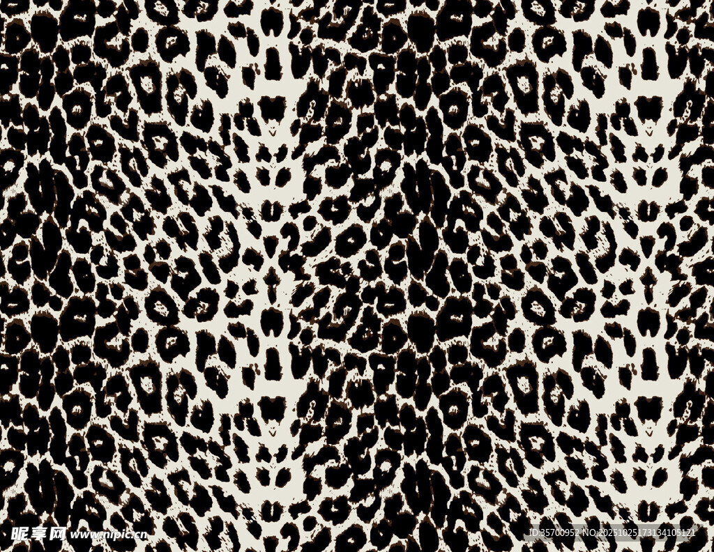 豹纹图案纹理背景