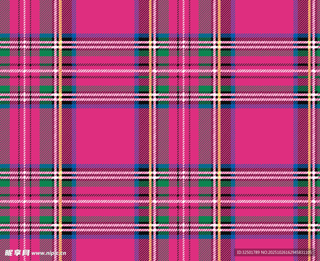 粉色格子图案背景