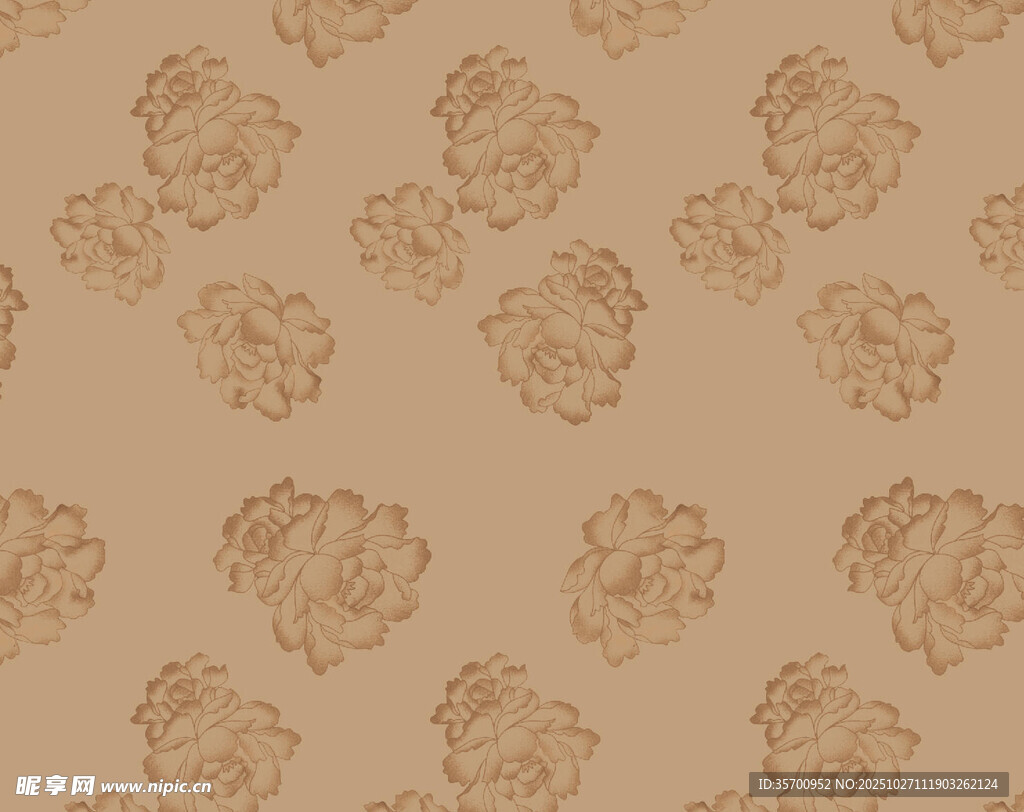 复古花纹背景图案