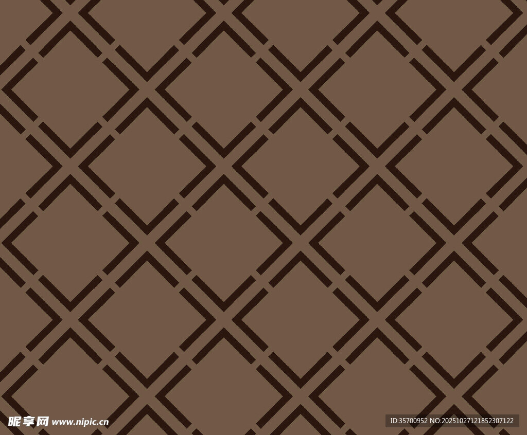 棕色几何线条纹理图案