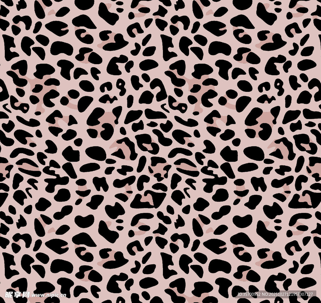 粉色豹纹图案纹理