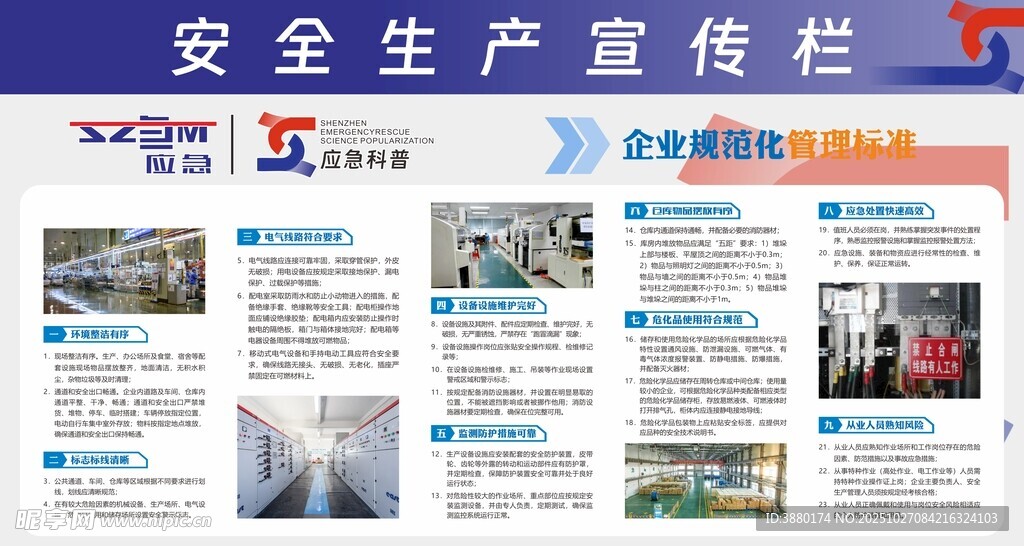 安全生产宣传栏展示