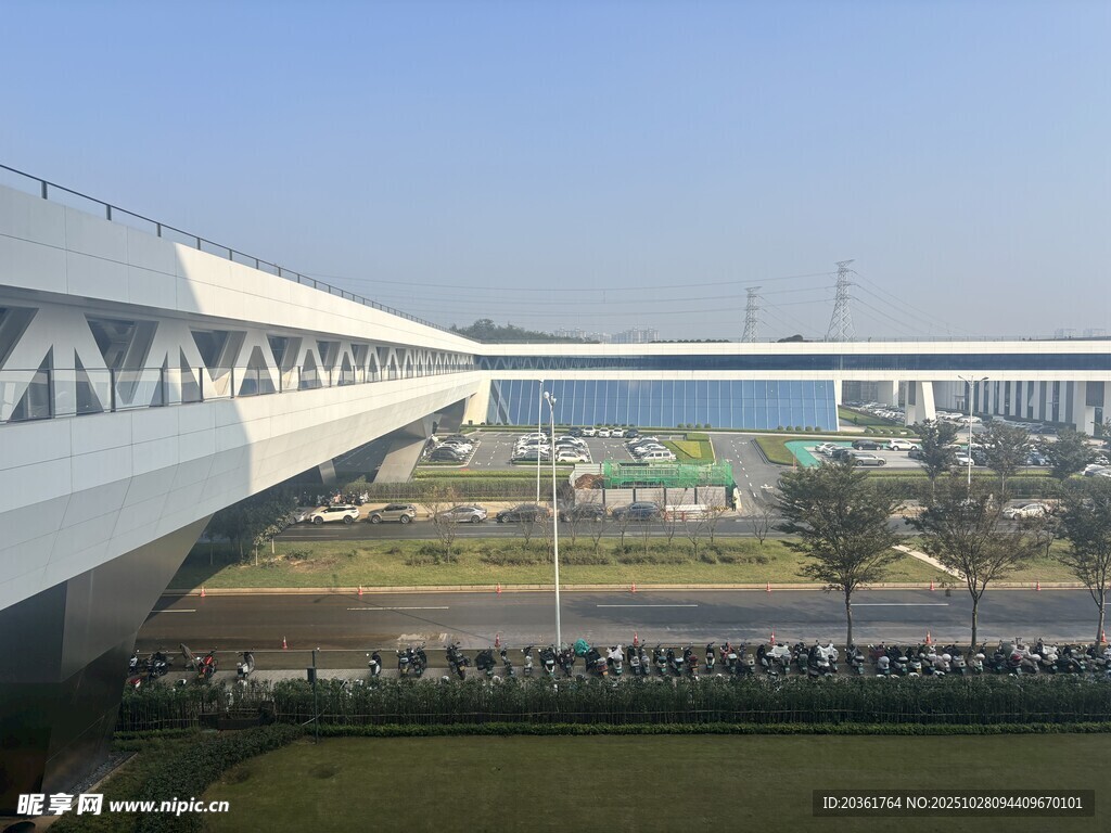 现代风格桥梁建筑景观