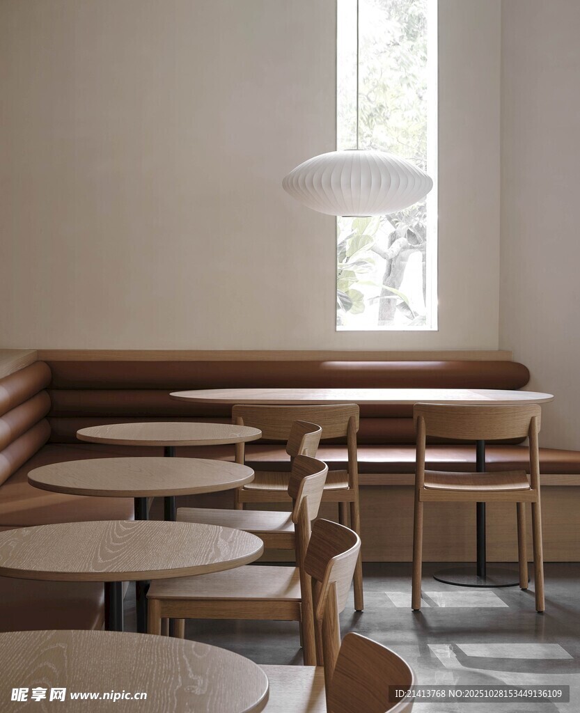 简约风餐厅室内温馨场景