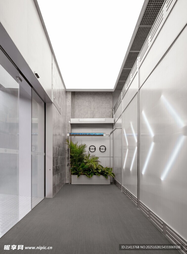 现代简约风走廊空间