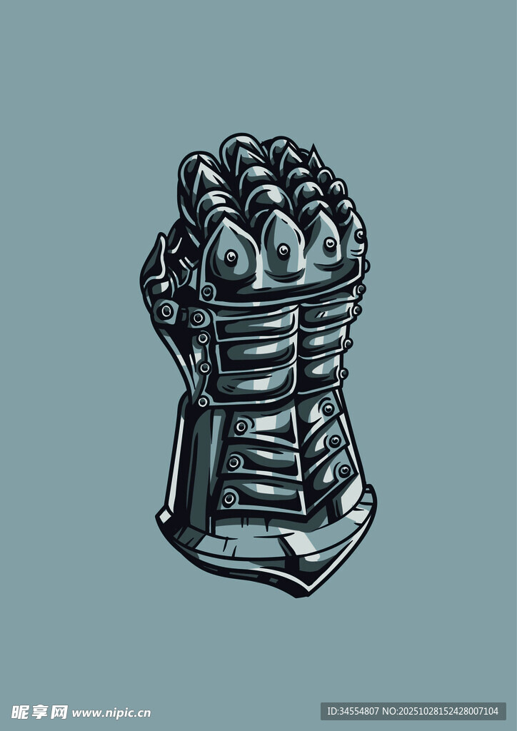 复古风格金属护手