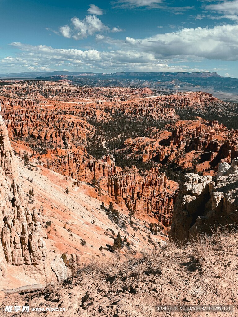 布莱斯峡谷壮丽景观